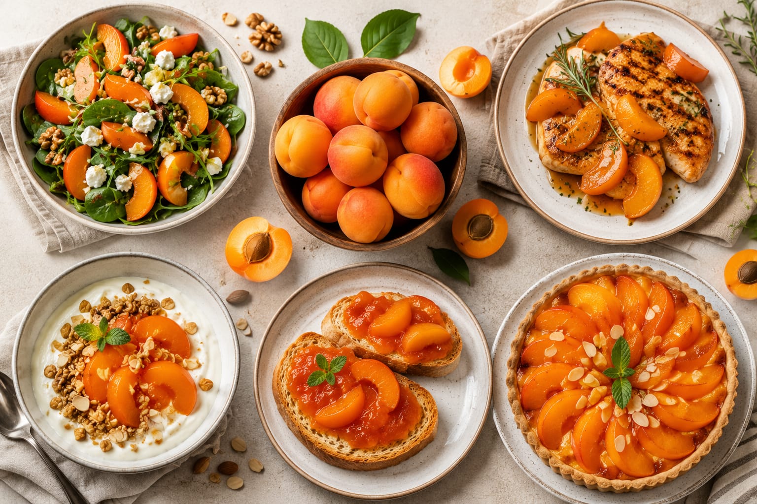 5 recetas fáciles con albaricoques de temporada